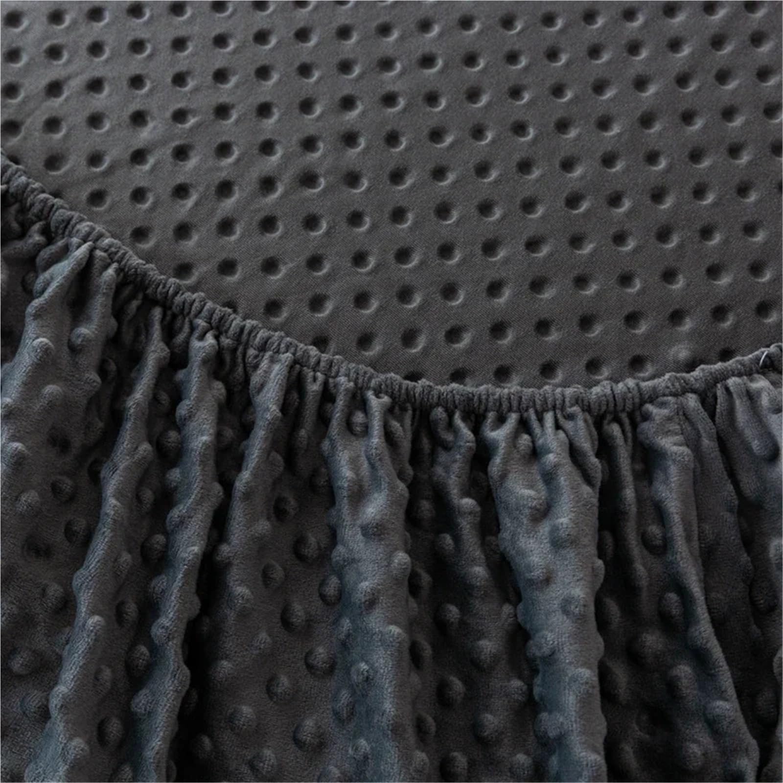 Sábana Bajera de Felpa Sábana Ajustable de Terciopelo, Funda Cama Lisa, Fundas colchón Invierno, sin Almohada, 1 ud(Light Pink,180x200cm 1pc)