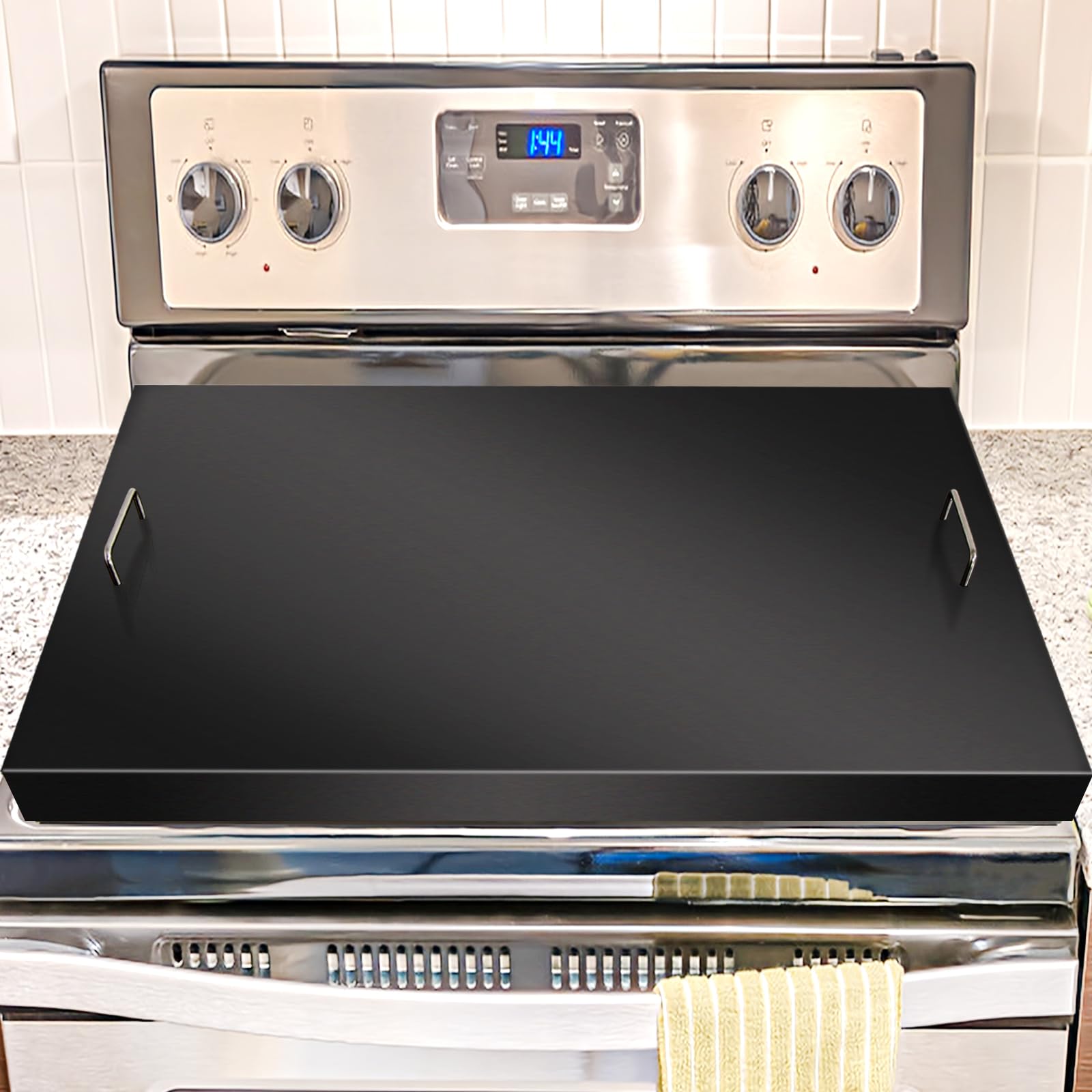 Calmbee Stainless Steel Stove Cover Noodle Board Stove Cover, Stove