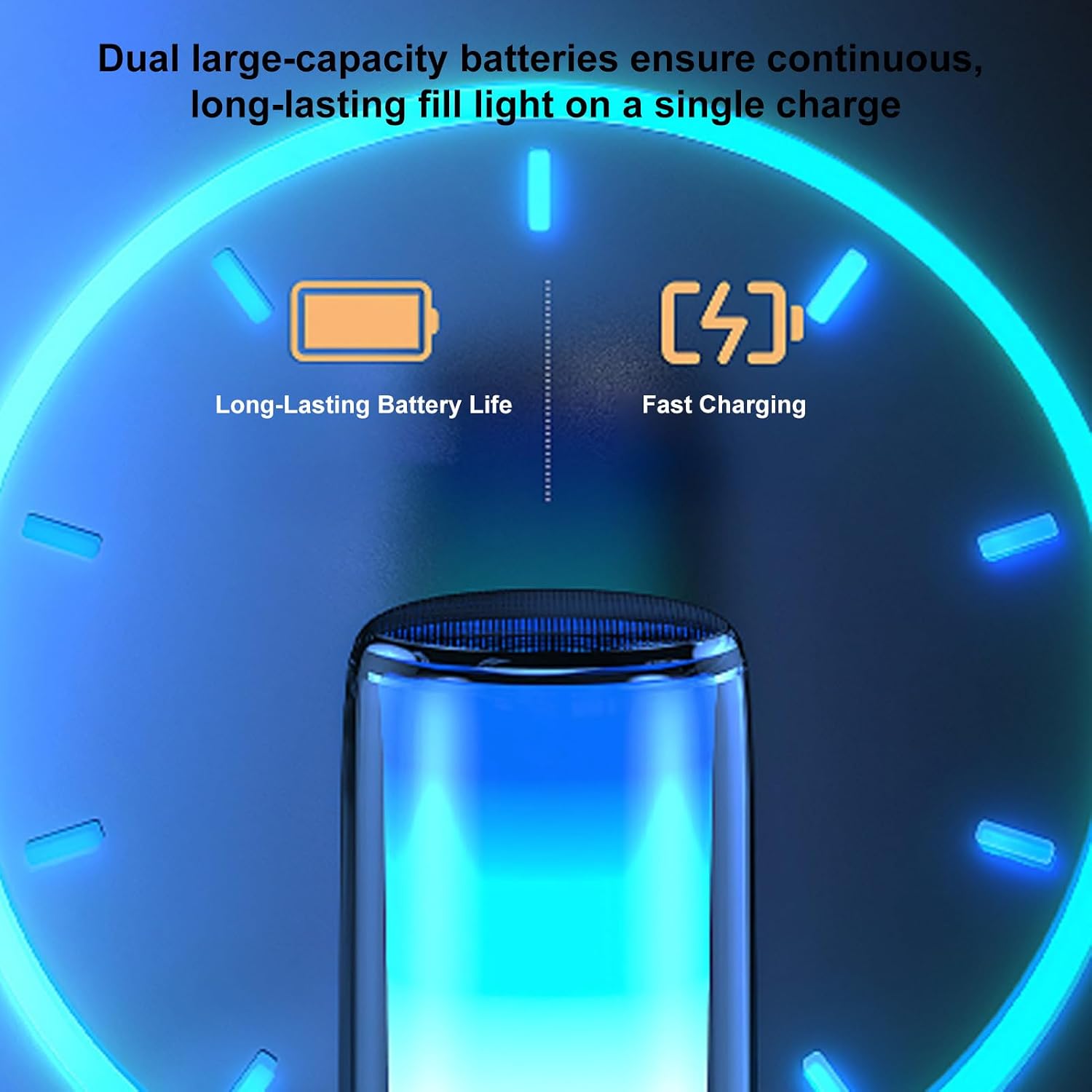Yoidesu 40W Video Light Panel, Portable LED Camera Bi Color Light, 3000-7000K, CRI 95+, 3000mAh Camera Light with Diffuser & Stand for Photography & Video, Vlog