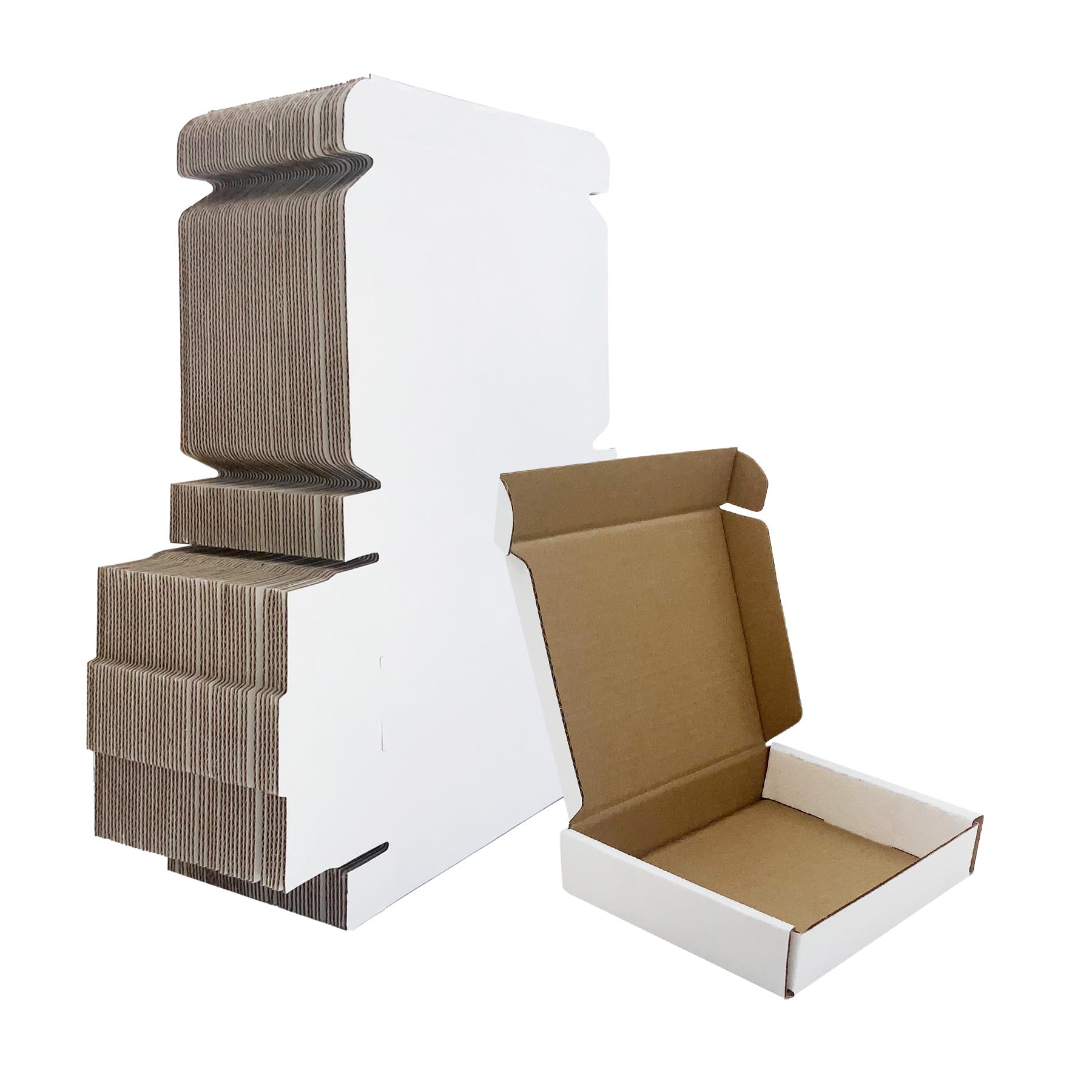 Photo 1 of Myunzi 5x4x1 Inch Small Shipping Boxes (50 Pack)