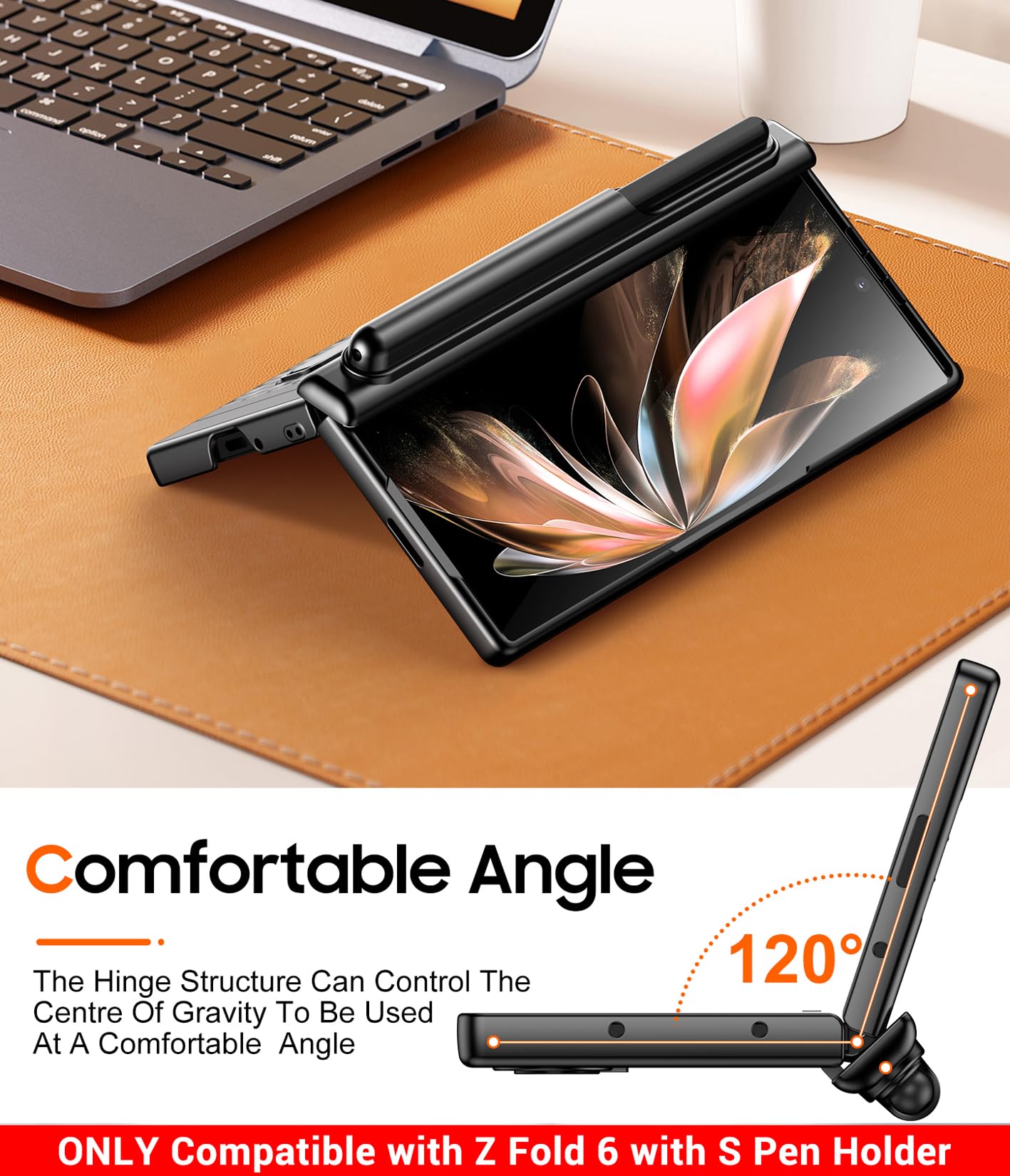 Amazon.com: SPIDERCASE Designed for Samsung Galaxy Z Fold 6 Case