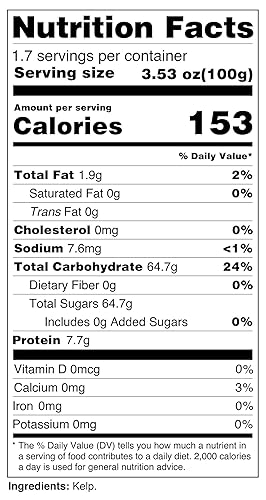 Kombucha japonesa en polvo 1.58oz (45g) kelp polvo té Kambucha