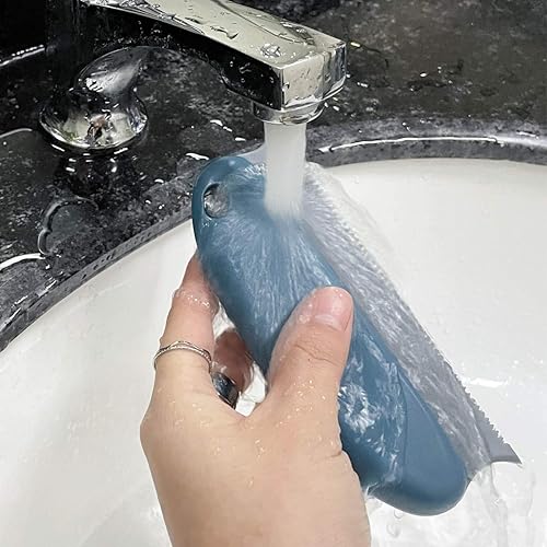 Miniatura 7 de TTSAM Cepillo removedor de pelo de mascotas ABS de doble estructura dentada para interiores de automóviles, muebles, alfombras, sofá, cama, ropa,