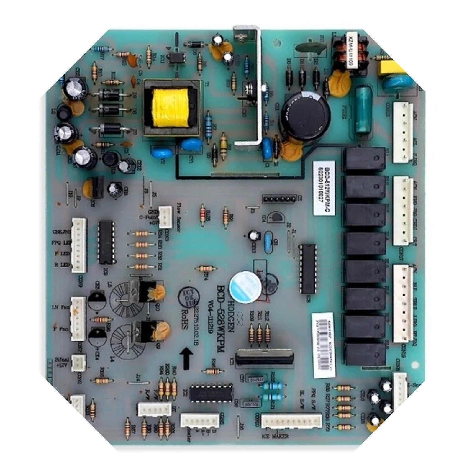 Scheda Madre for Frigorifero, Compatibile Con Midea, 502301010027 Scheda Madre for Frigorifero E Congelatore BCD-512WKPM-C Scheda Di Controllo BCD-528WKPM