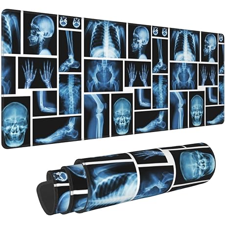 X-Ray Human Skeletal System Gaming Mousepad XL