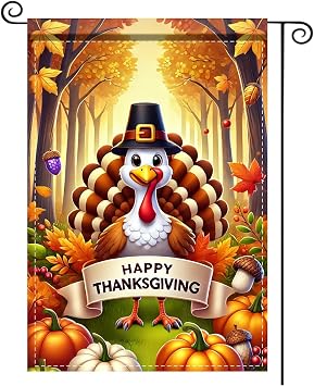 Nuxovilar Welcome Garden Flag Fall Garden Flag 12x18IN