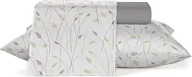 Jogo Roupa de Cama Queen 150 fios 50% algodão, 50% Poliéster Teka Ternura Plus