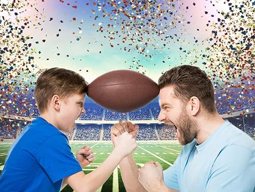 Miniatura 4 de WOLADA Telón de fondo de Super Bowl de 7 x 5 pies, telón de fondo de fiesta de domingo de fútbol americano, telón de fondo deportivo, fondo de