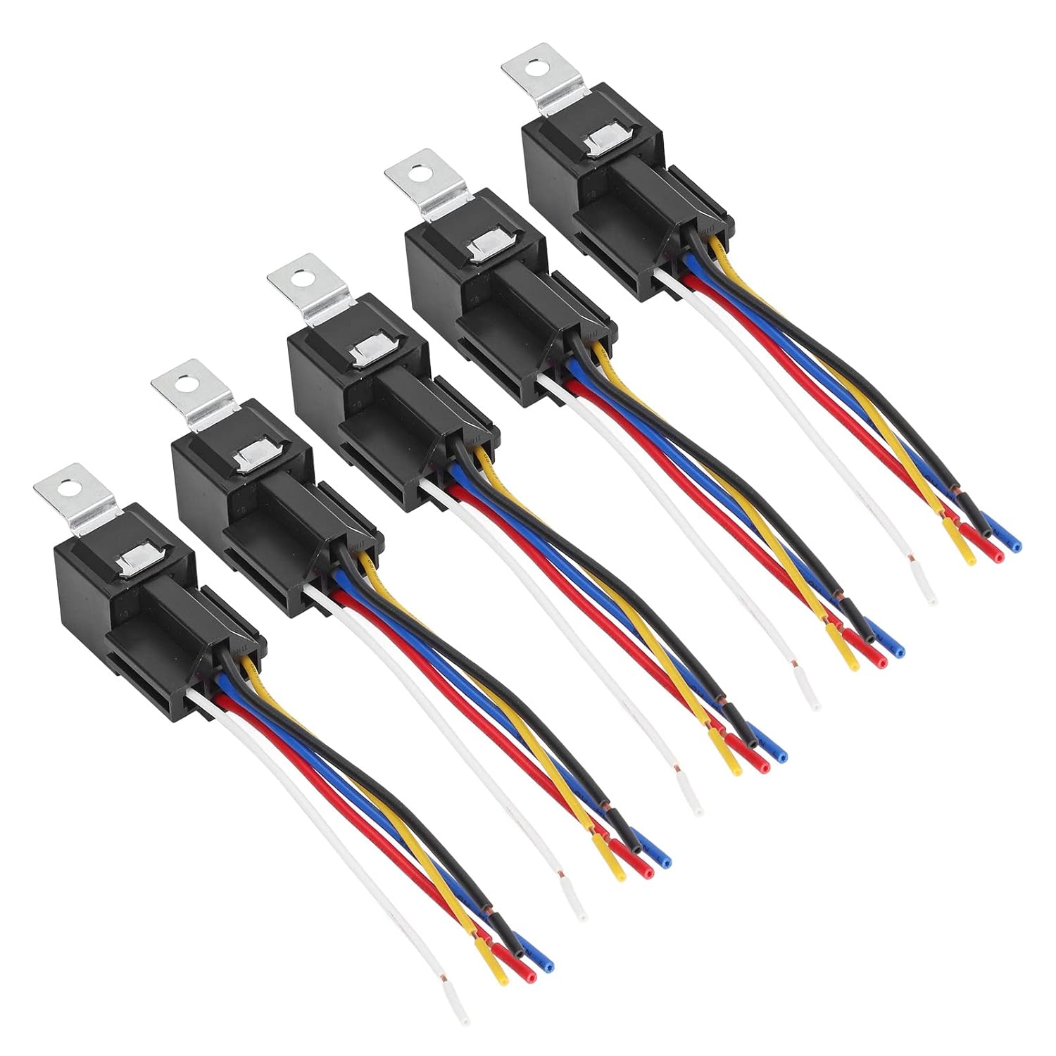 Automotive Relay, Car Relays Interlocking 5Pcs for Vehicle