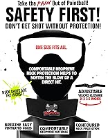 Vista 5 de Paquete combo de protector para el pecho acolchonado, mitón táctico y protector para el cuello Maddog Sports