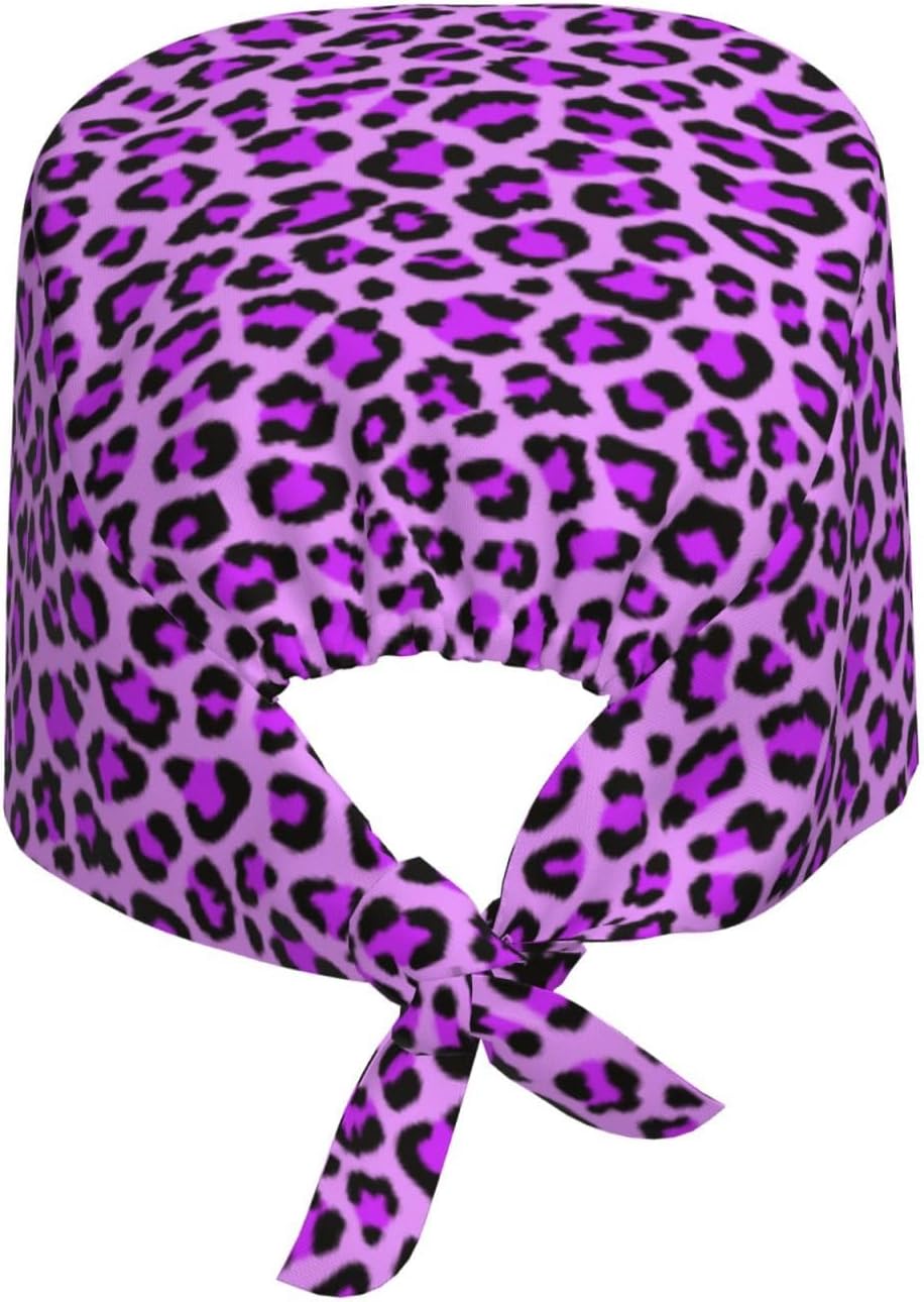 Working Cap Scrub Cap with Sweatband Adjustable Unisex Men Women Tie Back Hat Nurse Surgical Caps - Image 2