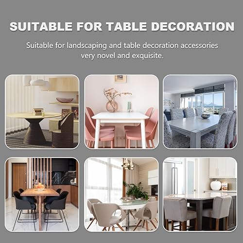 Miniatura 6 de BESTOYARD Jaula colgante para pájaros, decoración de jaula decorativa para pájaros con rosas artificiales, mesa de comedor, centros de mesa, jaulas