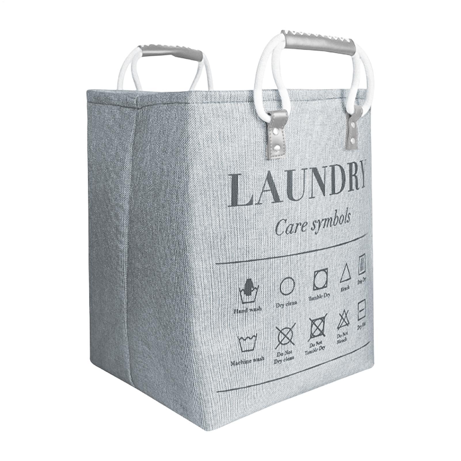 Panier à linge pliable gain de place pour trier facilement serviettes et jouets