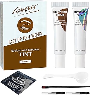 Kit de color de cejas marrón instantáneo, 0.3...