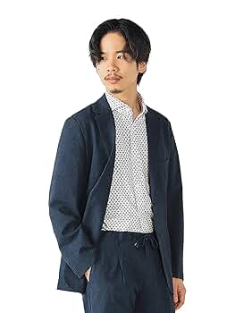 Amazon.co.jp: [ビームスハート] ジャケット デニムプリント