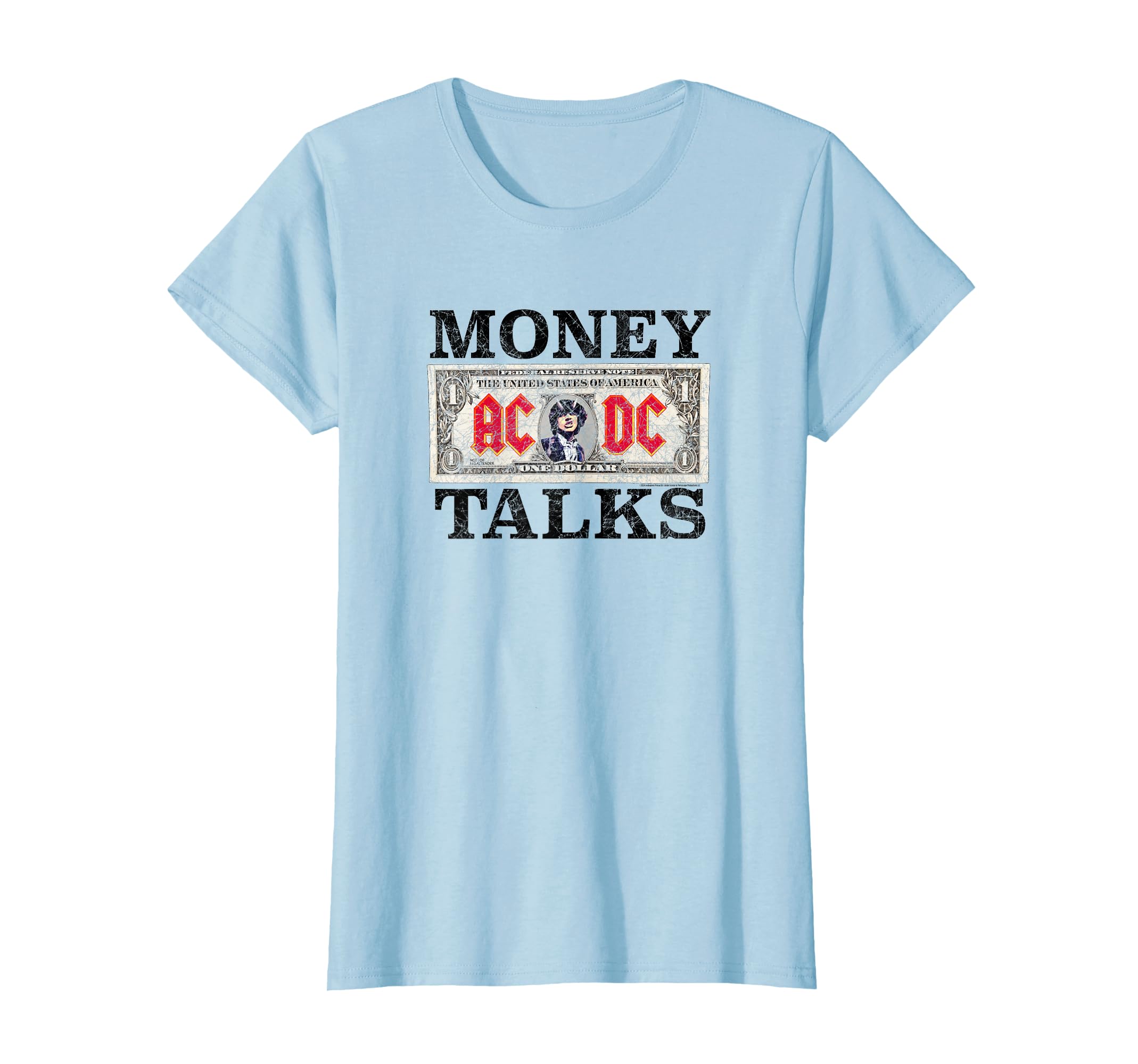 Amazon | AC/DCマネートーク Tシャツ | Tシャツ・カットソー 通販