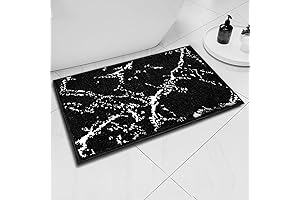 Modern Marble Bathroom Rugs for a Luxurious Bathing Experience