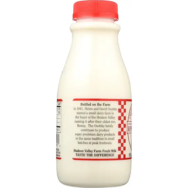 Ronnybrook Farm Dairy Creamline Milk, 12 FZ 6