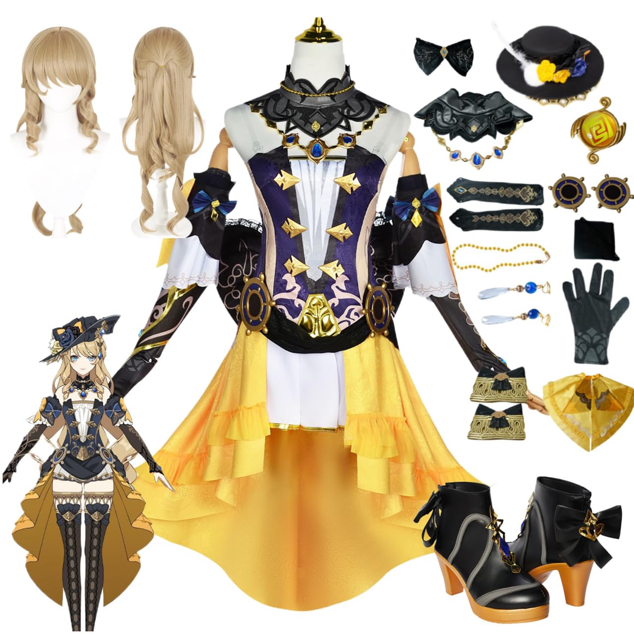 Amazon.co.jp: [HUNIY] 高配版 原神 げんしん ナヴィア 娜维娅