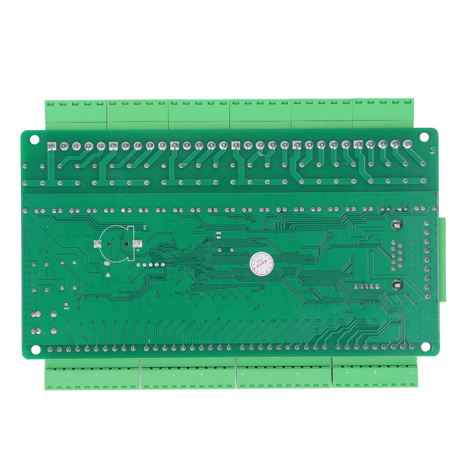 Yosoo Health Gear Płytka Drukowana Programowalnego Sterownika Logicznego, Przemysłowa Płytka Sterownicza PLC FX3U 56MR DC24V 32 Wejścia 24 Wyjścia Przekaźnikowe, Sterowanie Zegarem 3AD 2DA dla