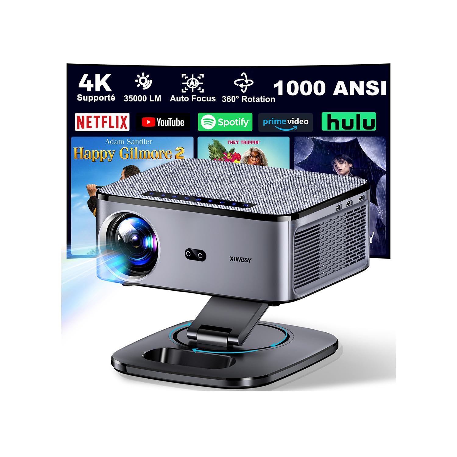 Proyector 4K - Alta definición portátil Proyector 4K - Alta definición portátil