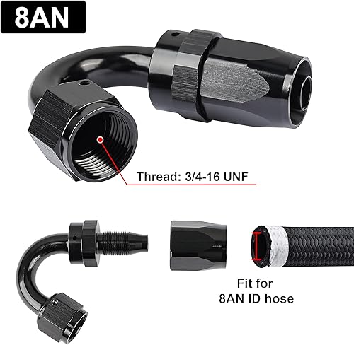 Miniatura 35 de EVIL ENERGY - Adaptador de manguera giratoria, color negro