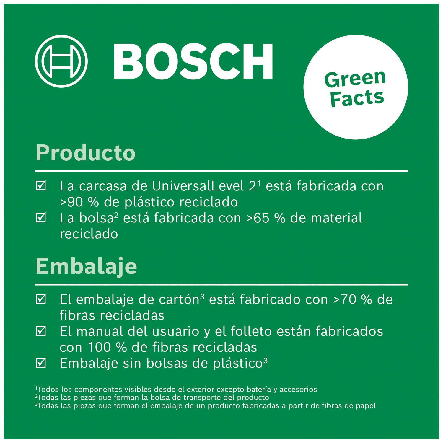 Bosch nivel láser de líneas cruzadas UniversalLevel 2 (láser de líneas cruzadas, incl. puntos de plomada para una alineación precisa y una transferencia sencilla, en caja de cartón)