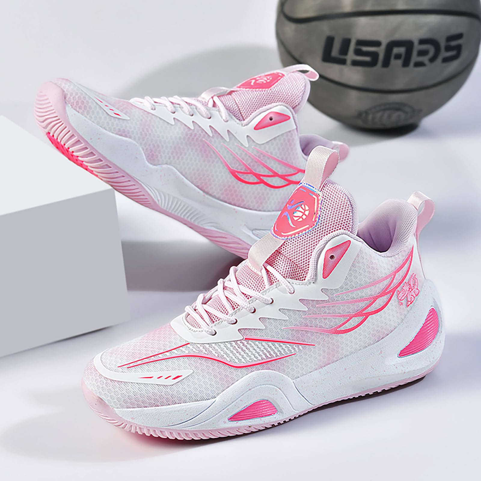 Basketballschuhe Herren Damen Mode Sportschuhe Trainingsschuhe Sneaker rutschfest Verschleißfest Basketballschuhe für Erwachsene