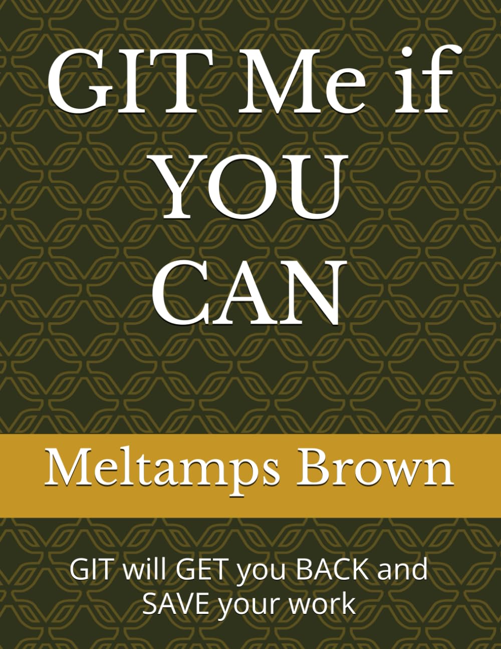 GIT Me if YOU CAN: GIT will GET you BACK and SAVE your work