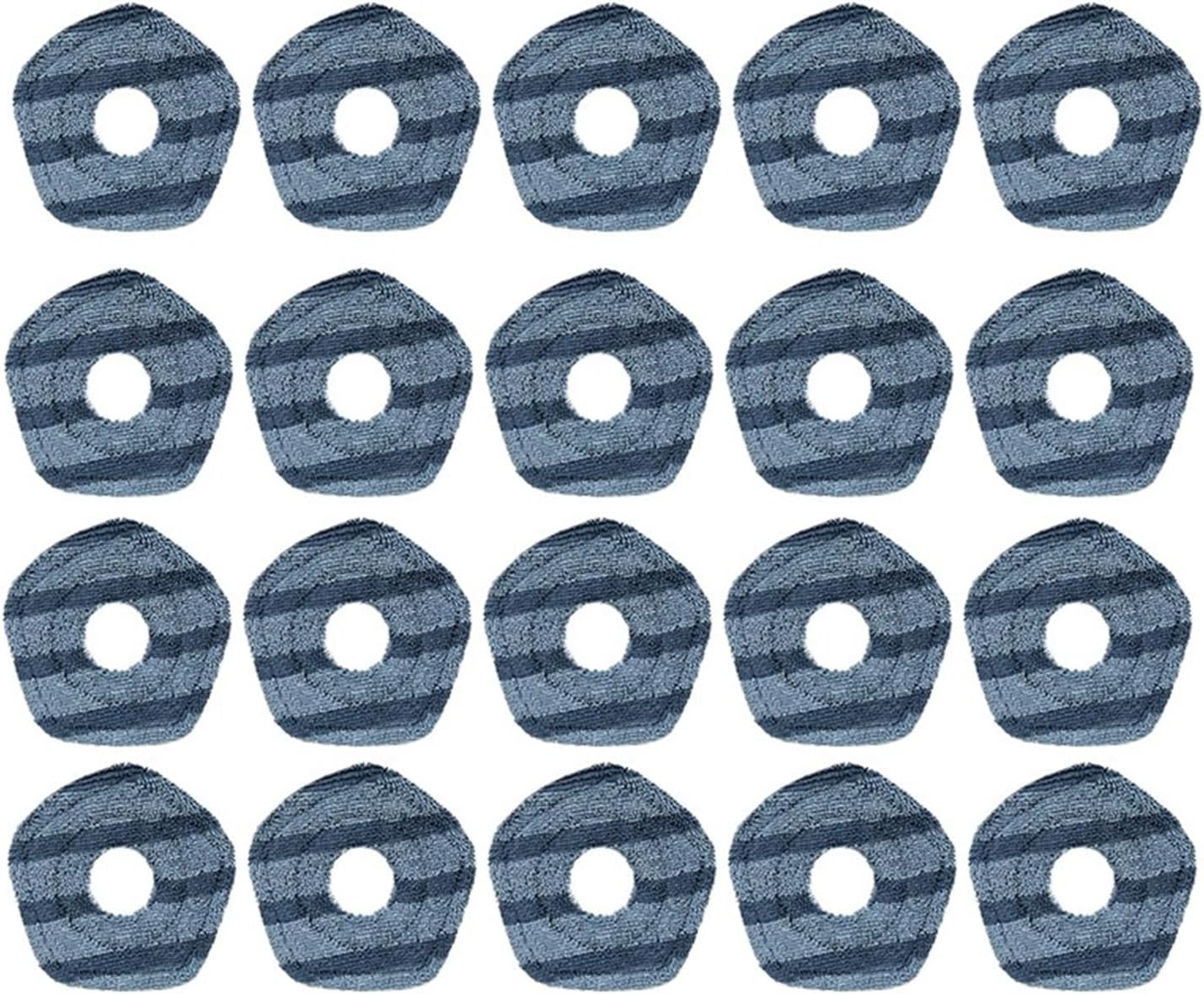 Assembly Mop Cloth Pads,Compatible for Eufy X10 Pro Omni / X9 Pro Vacuum Cleaner Parts(4 pcs)