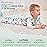 Yoofoss Baby Sleep Sack 12-18 Months, 1.5 Tog Baby Wearable Blanket with 2-Way Zipper, 100% Cotton Organic Fabric Winter Infant Sleeping Sack, Warm Soft Comfy