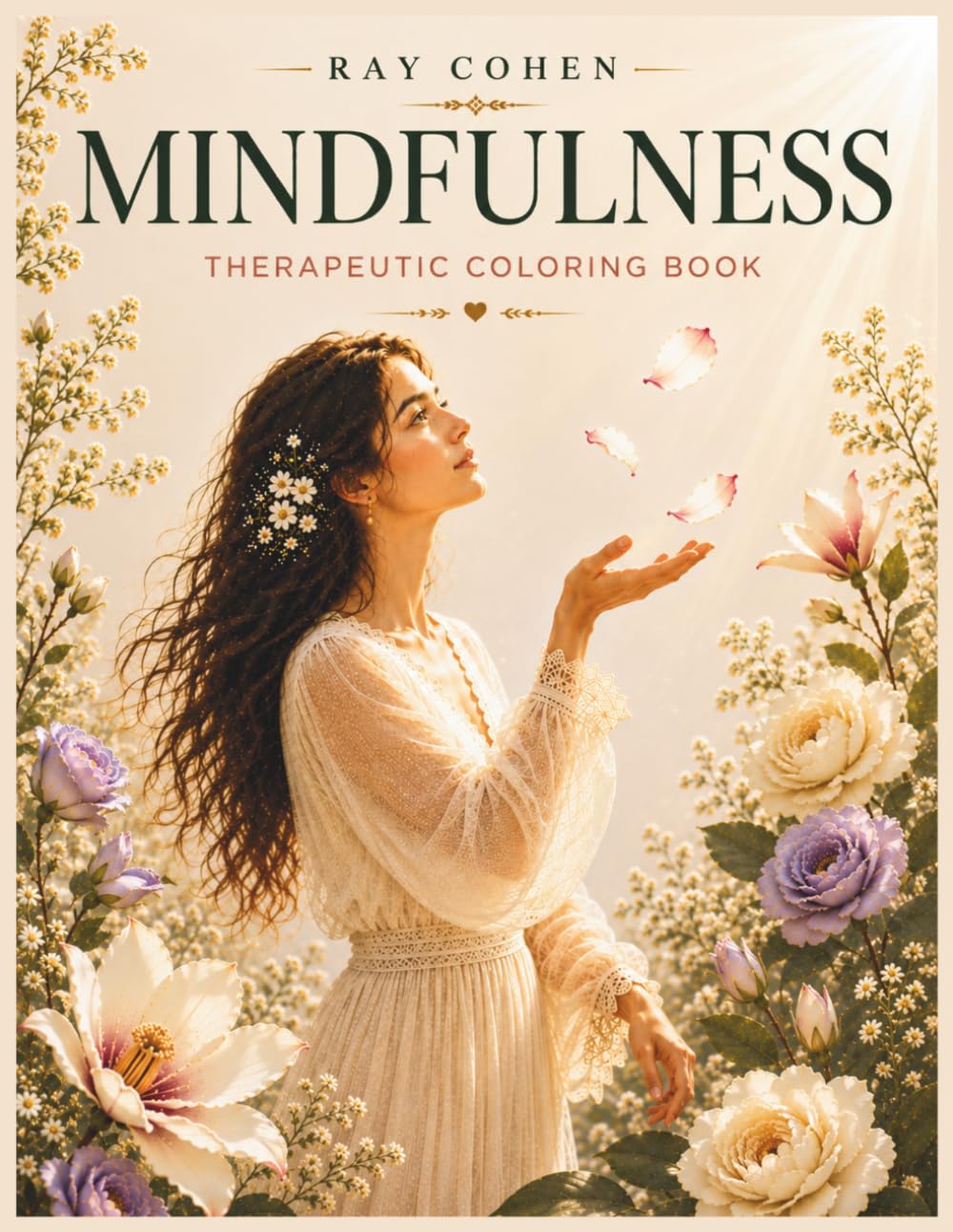 Mindfulness Coloring Book for Adults: A Therapeutic Coloring Book with Relaxing Patterns and Mindful Affirmations for Stress Relief, Anxiety Reduction, and Inner Calm