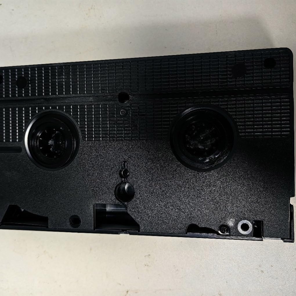 Nettoyeur de tête de Cassette pour Lecteur de magnétoscope Nettoyez Facilement Les Cassettes VHS Bande de Nettoyage de tête de magnétoscope VHS Bande vidéo ABS Bande de Nettoyage VHS