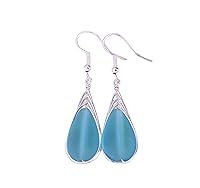 Algopix Similar Product 20 - Yinahawaii Handmade Sea Glass Earrings