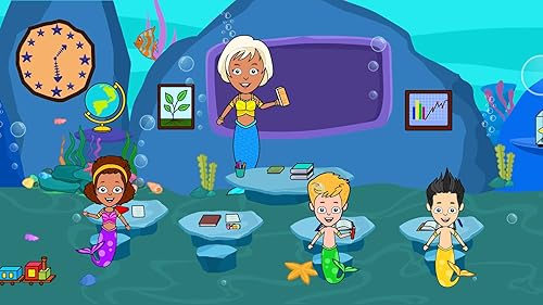 Minha Tizi City - Jogos de Sereia Subaquática