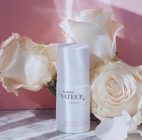 Miniatura 6 de Agent Nateur - Holi (agua) perla natural + esencia hialurónica de rosa  Cuidado de la piel limpio y lujoso (1 onza  1.0fl oz)