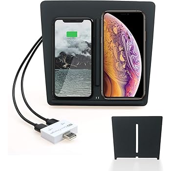Amazon Com Cargador Inalambrico Para Telefono Movil Tesla Modelo