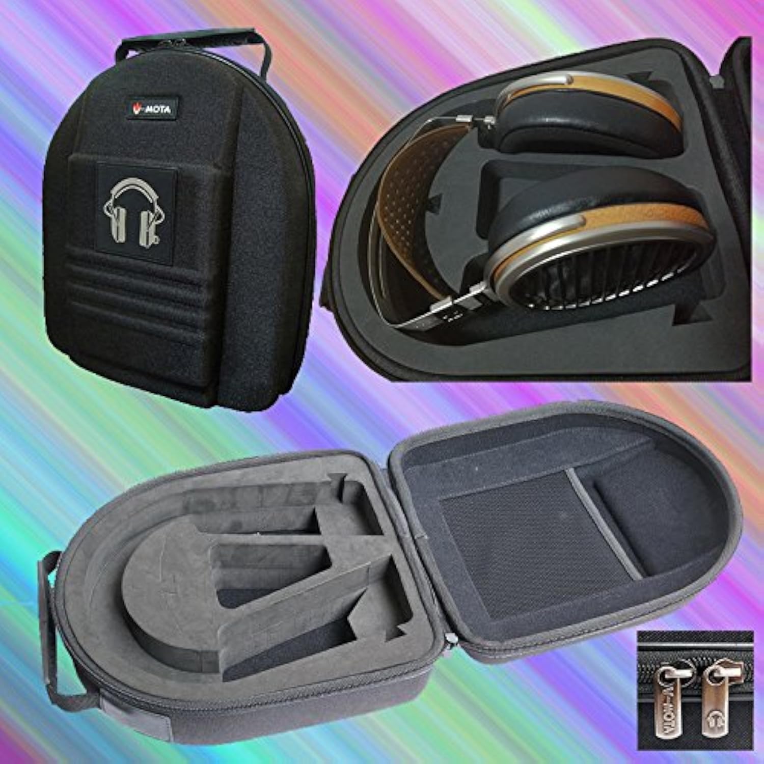 TDC Headset Suitcase Carry case boxs for Hifiman Arya SE / HE1000 SE/Arya-Stealth Magnet Version/Edition XS/Ananda Over-Ear Full-Size Planar Magnetic Headphones