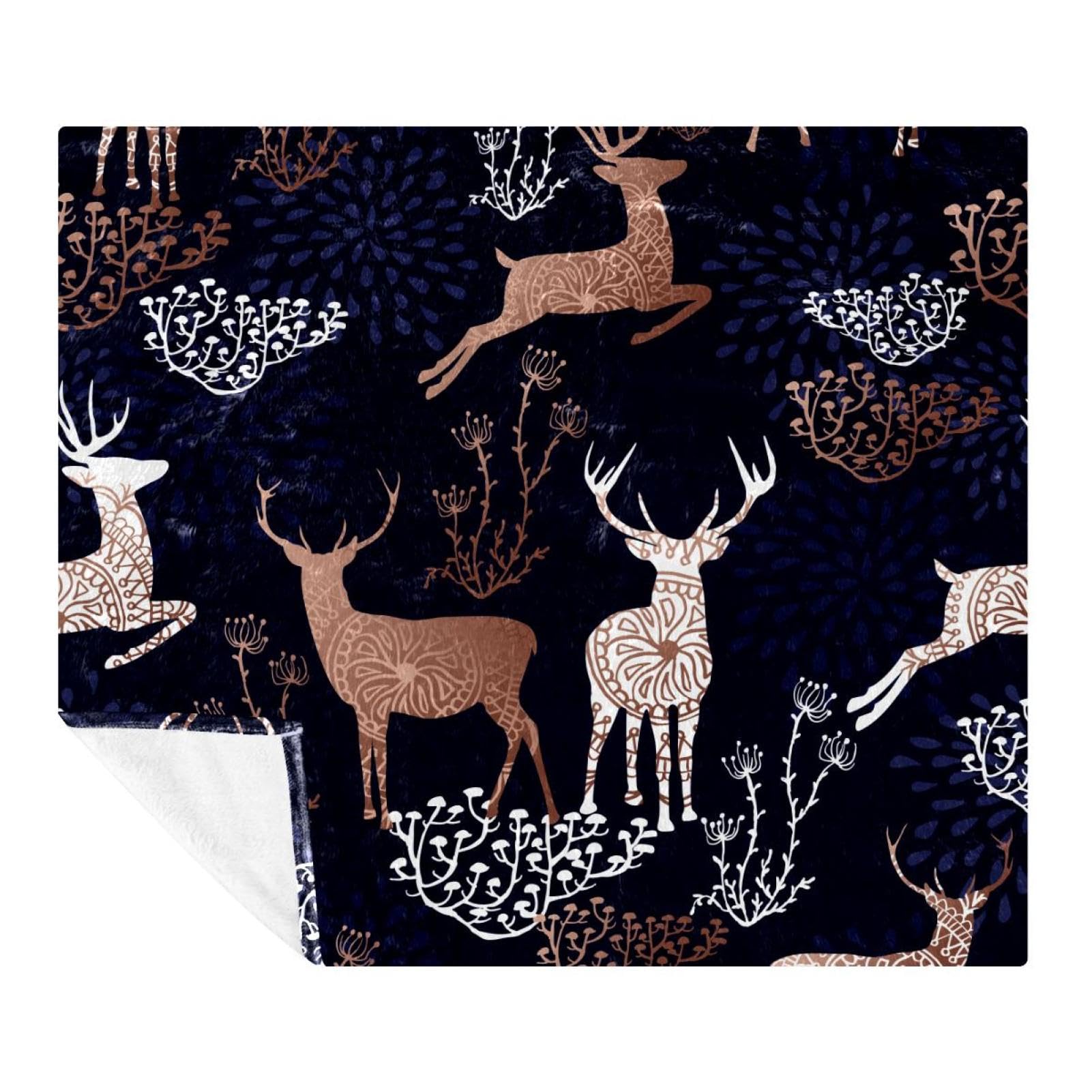 Couverture douce Beauty Forest : fini le froid sur le canapé avec ce plaid léger