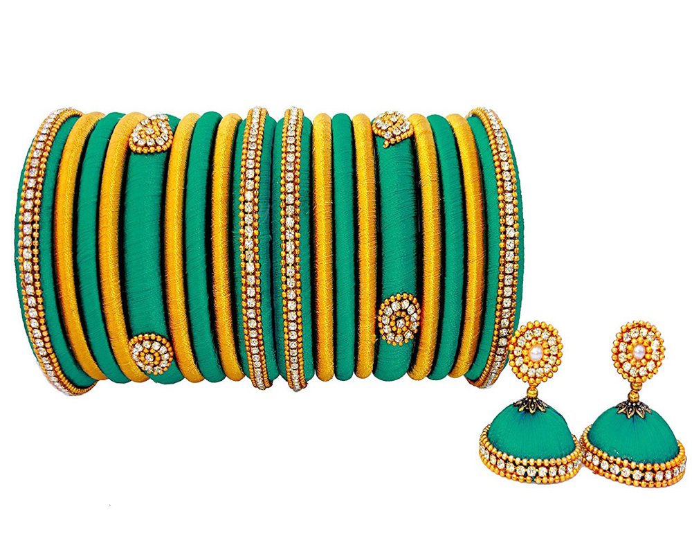 Silk Bangle for Dress
