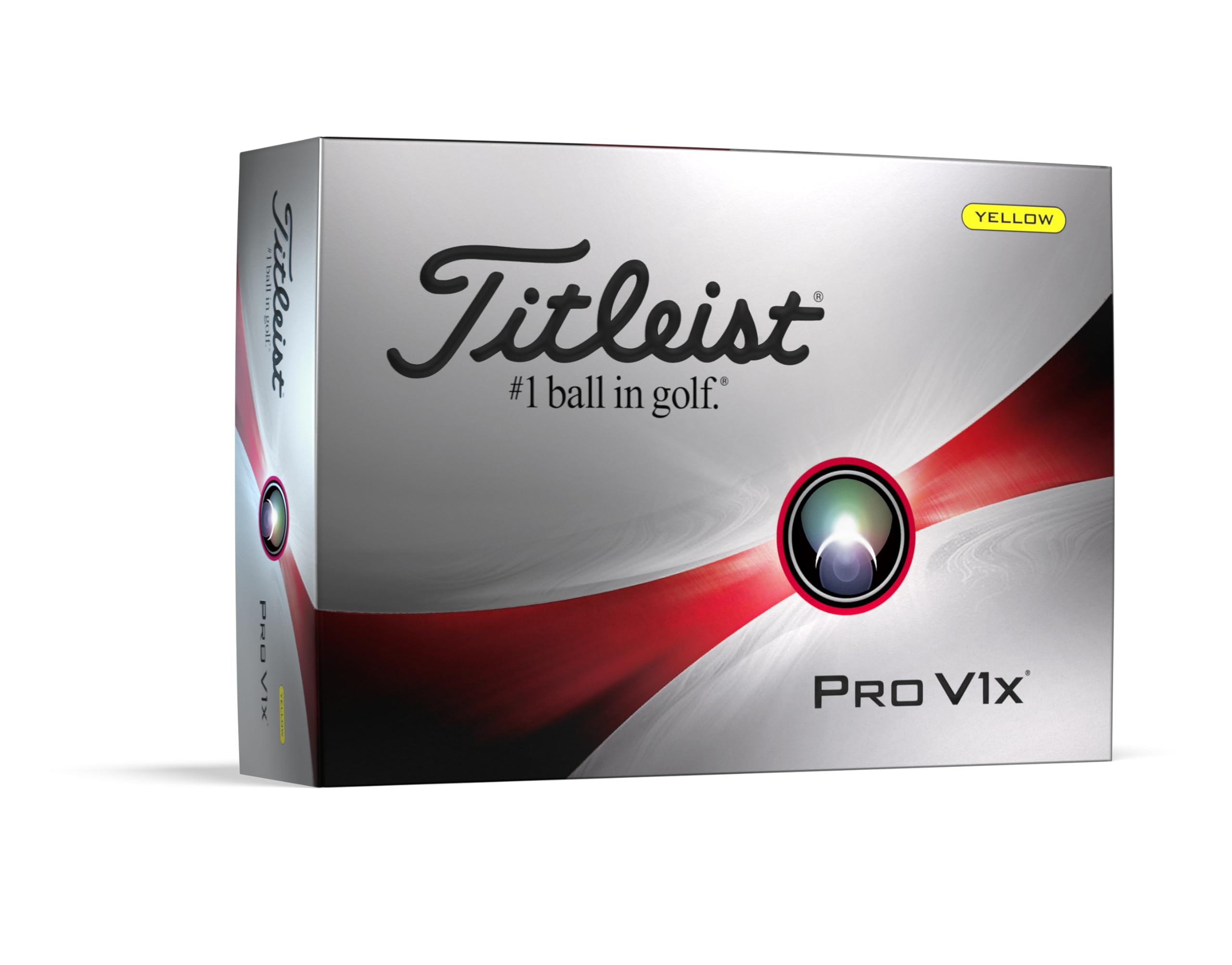 Titleist Pro V1 Yellow Golf Balls - High Visibility for Serious Golfers on the Course