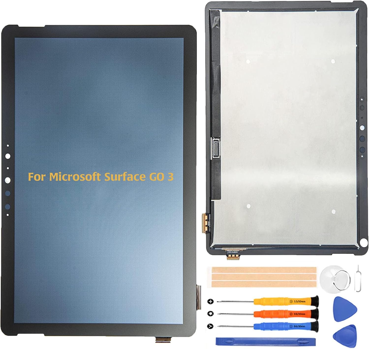 A-MIND for Microsoft Surface Go 3 Screen Replacement,for Microsoft Surface Go3 1926 1901 LCD Display Touch Digitizer Full Assembly with Repair Tool Kits(Black)
