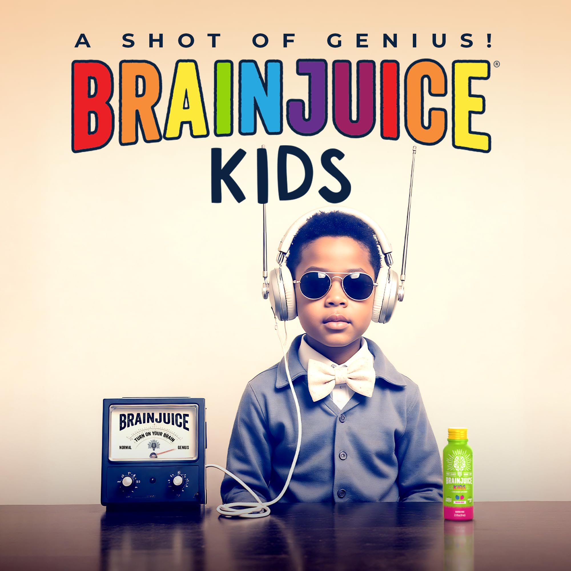 BrainJuice Kids, Dragon Berry Nootropic Supplement Shot, 2.5 fl oz, 12 Pack — Amazon image 9