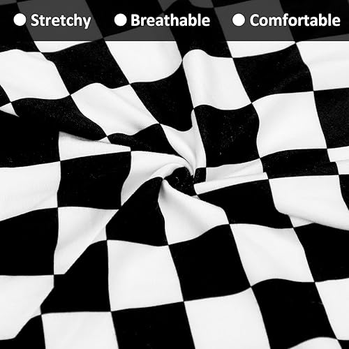 Miniatura 2 de DILIMI Funda de almohada de lactancia, funda de asiento de automóvil para niños y niñas, color negro a cuadros