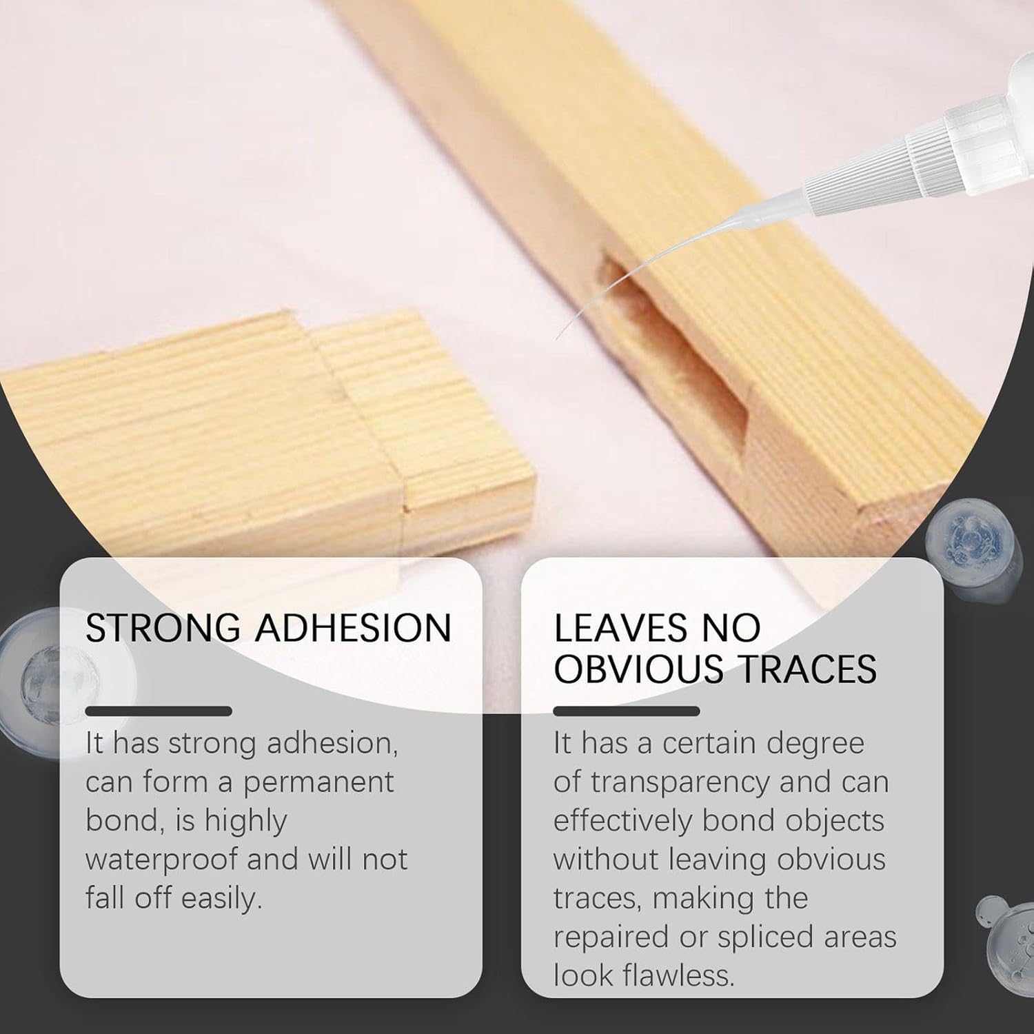 Glue for Fabric,50ml Furnishing Adhesive - Furniture Repair Glue - for Leather Metal Luggage Bags Furnishings Sewers Home Bathroom Tool Textile Artists Costume Makers
