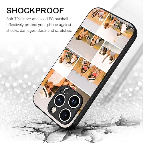 Miniatura 5 de Fundas de teléfono personalizadas con múltiples fotos para Samsung Galaxy S24 S23 S22 S21 S20 FE  A15 A25 A34 A14 A54 A53 A03S  Note 20iPhone 15 14