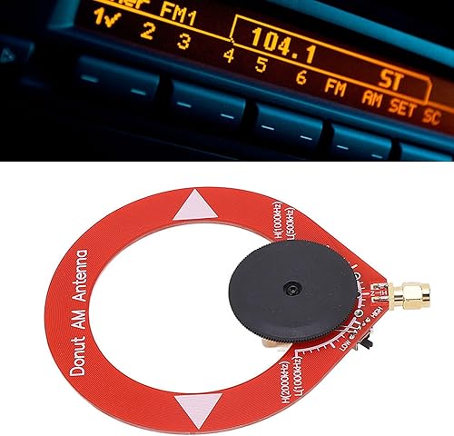 Miniatura 5 de Mini antena AM Donut para recepción de radio AM MW mejorada