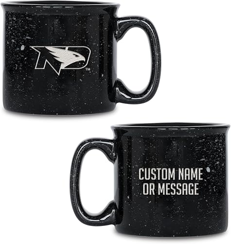 Miniatura 450 de Rico Industries NCAA Utah Utes - Taza de café personalizada de 12 onzas con logotipo grabado con láser profundo, taza de cerámica para acampar con