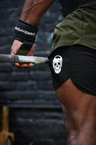 Miniatura 5 de Gymreapers Weight Lifting Hooks (Pair), Heavy Duty Power Wrist Straps Hand Grip Support For Deadlifts, Pull Ups, Shrugs - Gym Gloves For Men and