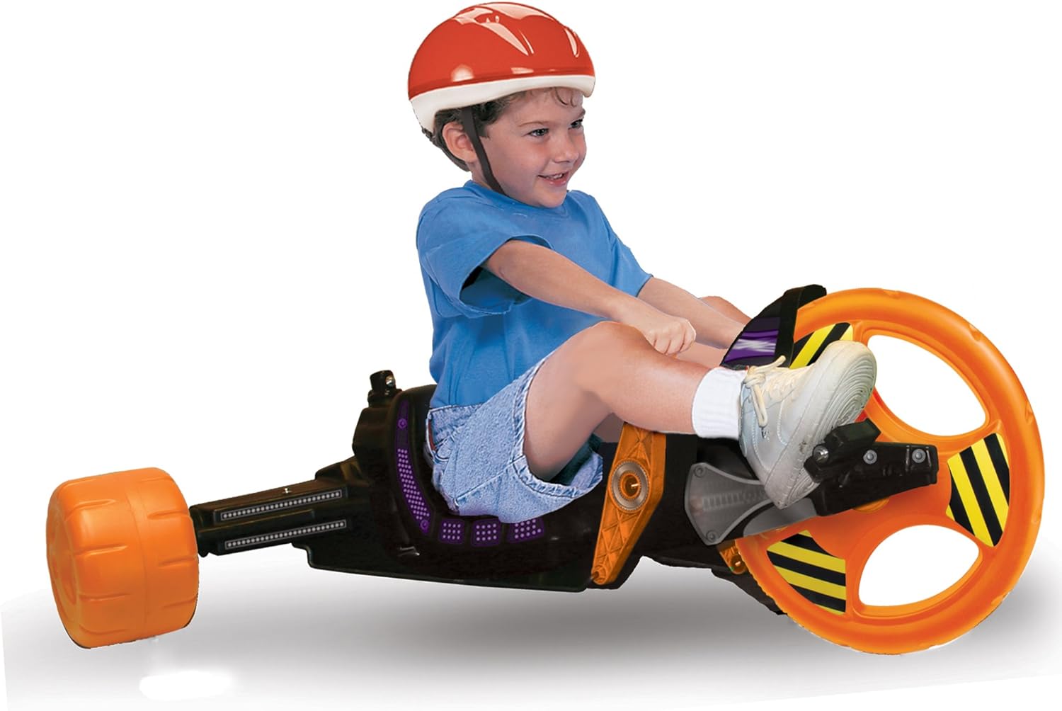 The Original Big Wheel Sidewinder 16” X-TREME Racer Tricycle for Boys & Girls 5-10 Years of Age - Made in USA (Orange Peeler)
